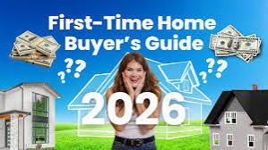 First Time Home Buyer Programs 2026 complete guide showing home buying assistance, mortgage options, down payment help, FHA loans, and affordable home financing solutions for new buyers.