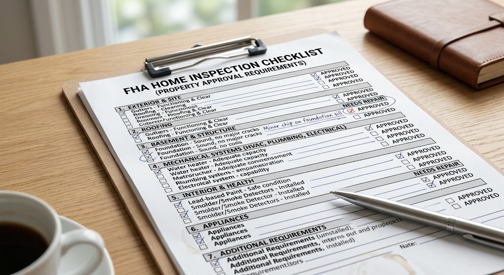 FHA Loan Requirements checklist for property approval in 2026